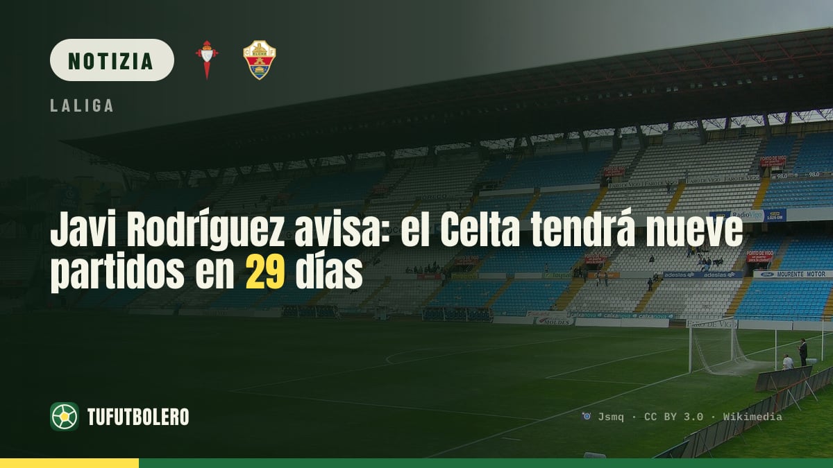 Javi Rodríguez lancia l’allarme: Celta, nove partite in 29 giorni