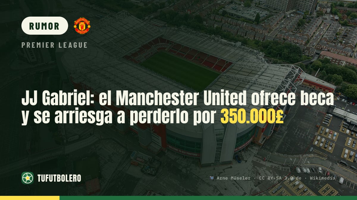 JJ Gabriel: il Manchester United offre una borsa, ma rischia £350.000