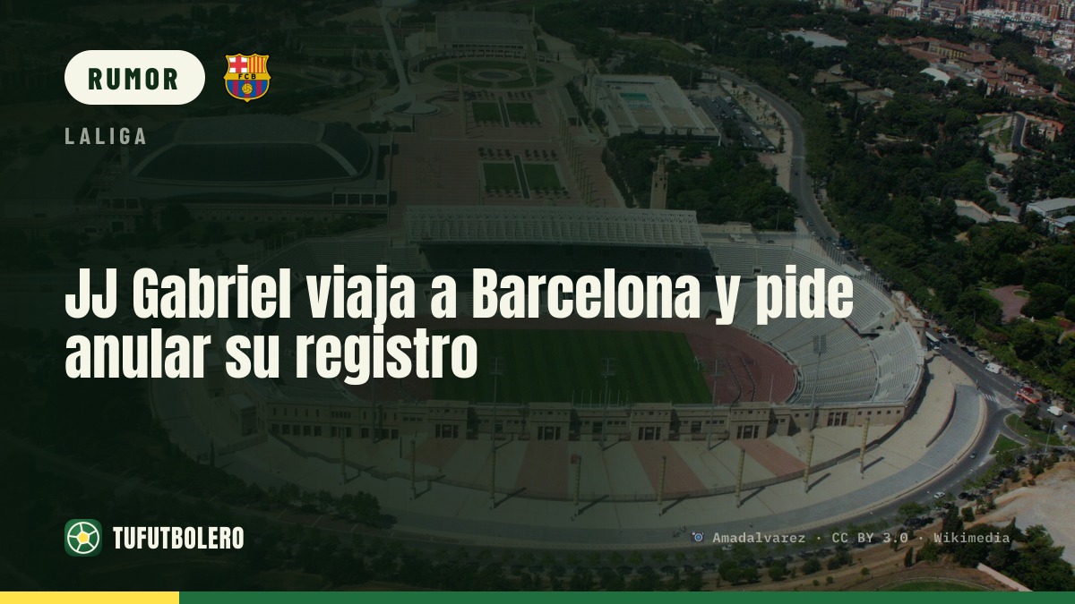 JJ Gabriel vola a Barcellona e chiede di cancellare il tesseramento