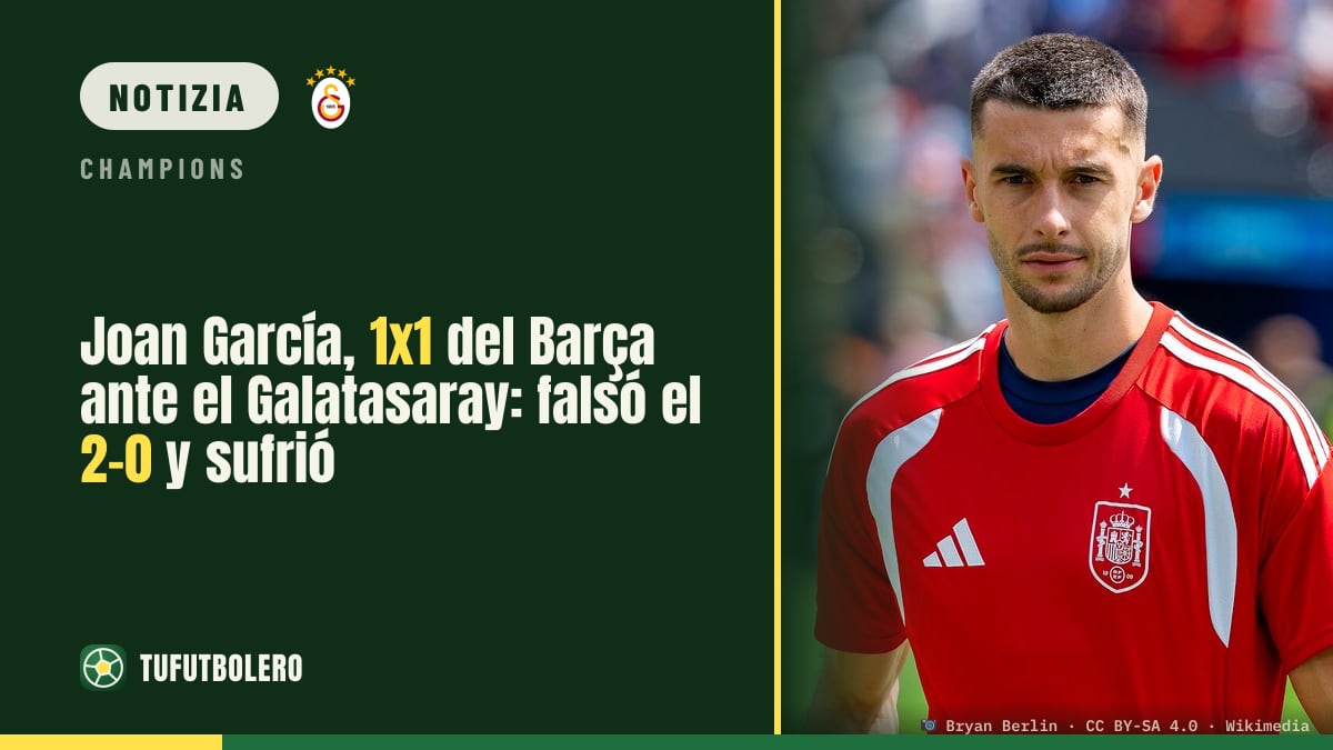 Joan García, 1x1 del Barça col Galatasaray: respinto il 2-0 e sofferenza