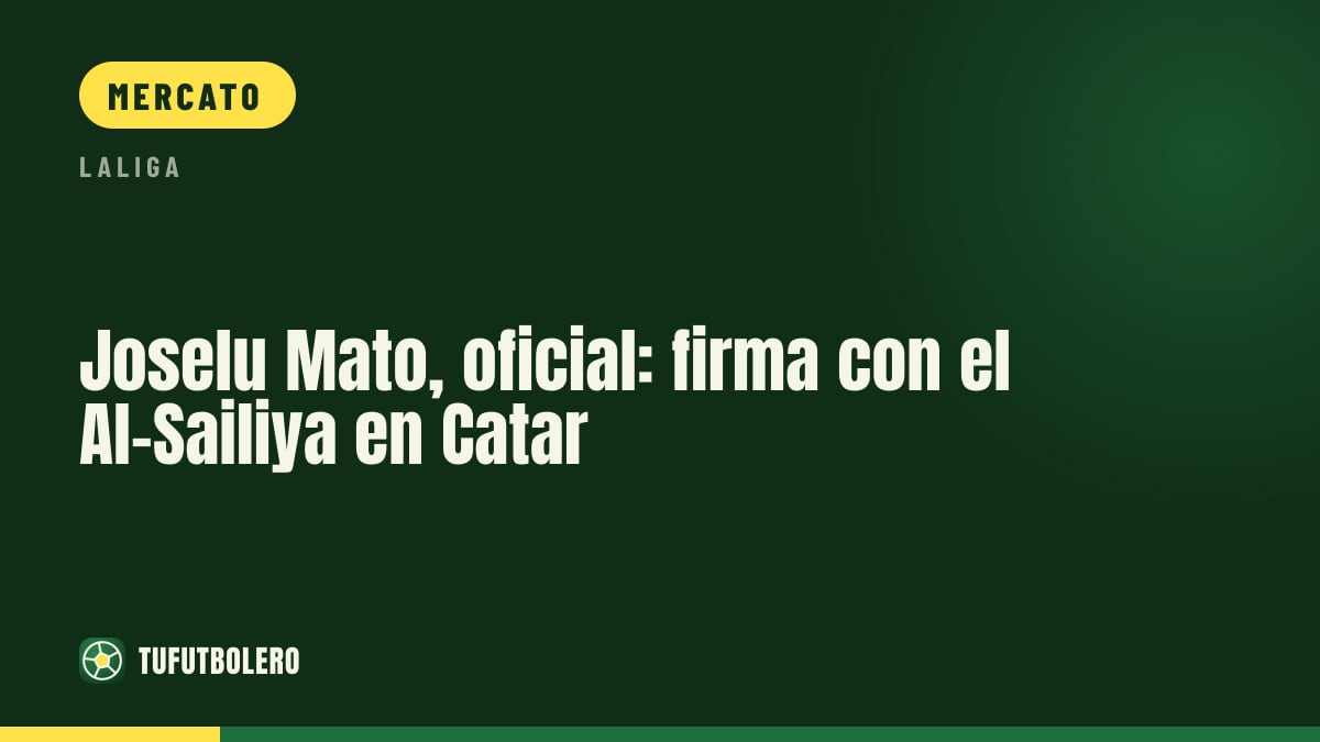 Joselu Mato è ufficiale: firma con l’Al-Sailiya in Qatar