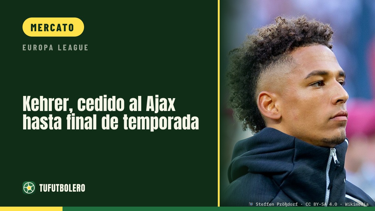 Kehrer in prestito all’Ajax fino a fine stagione