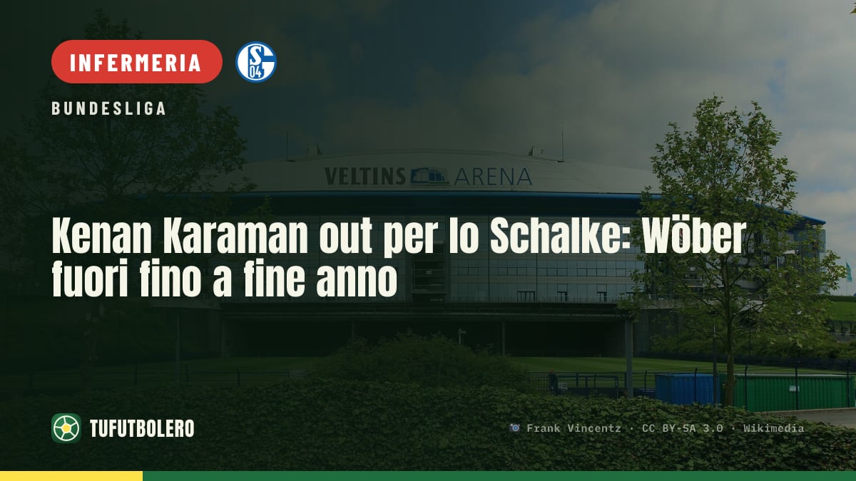 Kenan Karaman out per lo Schalke: Wöber fuori fino a fine anno