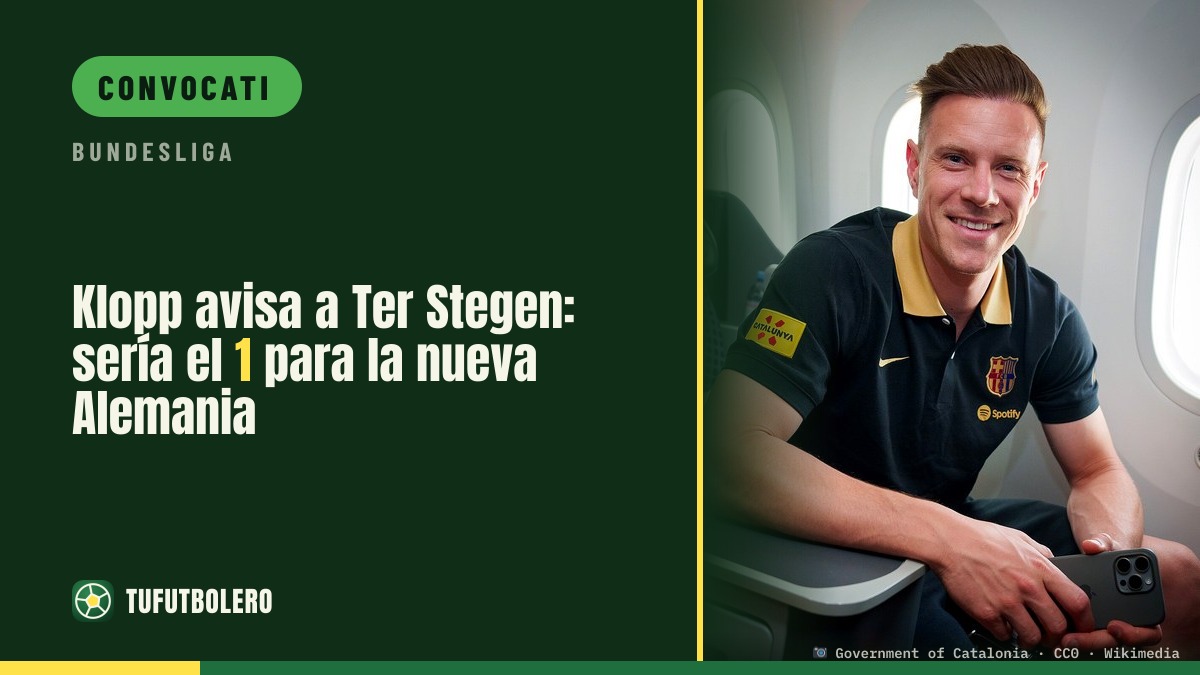 Klopp informa Ter Stegen: sarebbe lui il numero 1 in Germania