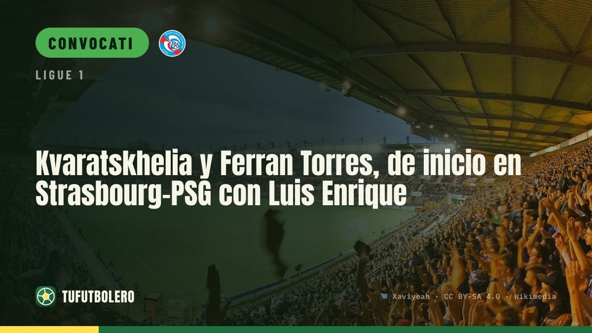 Kvaratskhelia e Ferran Torres titolari nel Strasbourg-PSG di Luis Enrique