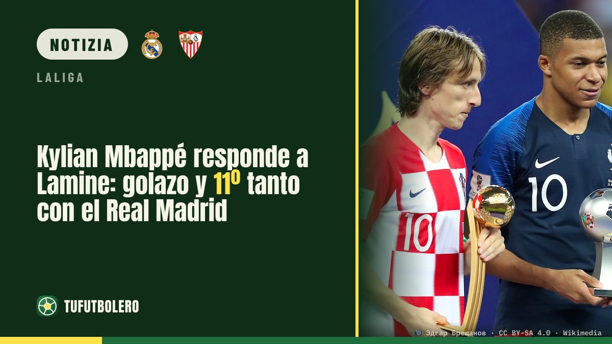 Kylian Mbappé risponde a Lamine: gol da applausi e 11° centro col Real Madrid