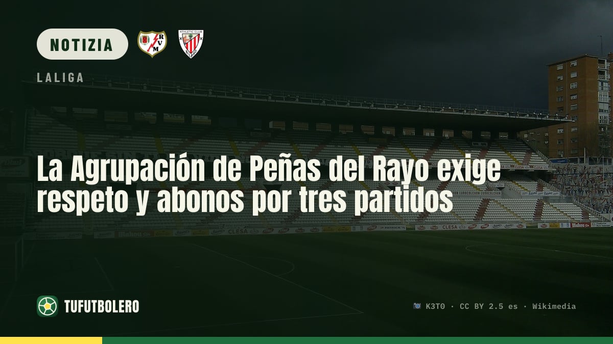Le peñas del Rayo chiedono rispetto e il rimborso dell’abbonamento per tre gare