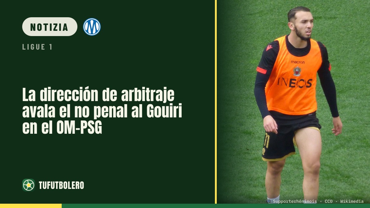 L’organo arbitrale conferma: niente rigore per Gouiri nell’OM-PSG