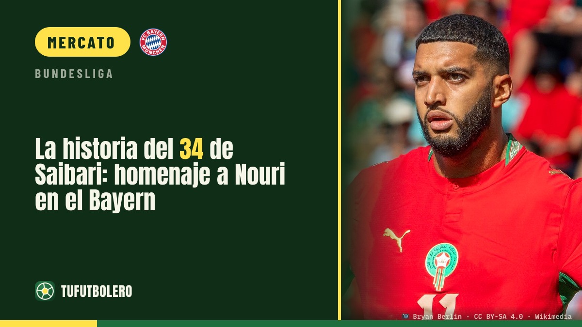 La storia del 34 di Saibari: omaggio a Nouri al Bayern