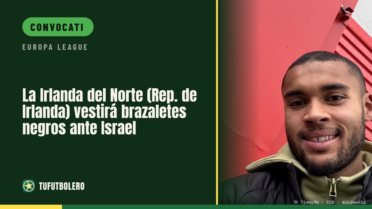 La Repubblica d’Irlanda con fascia nera contro Israele dopo il voto della rosa