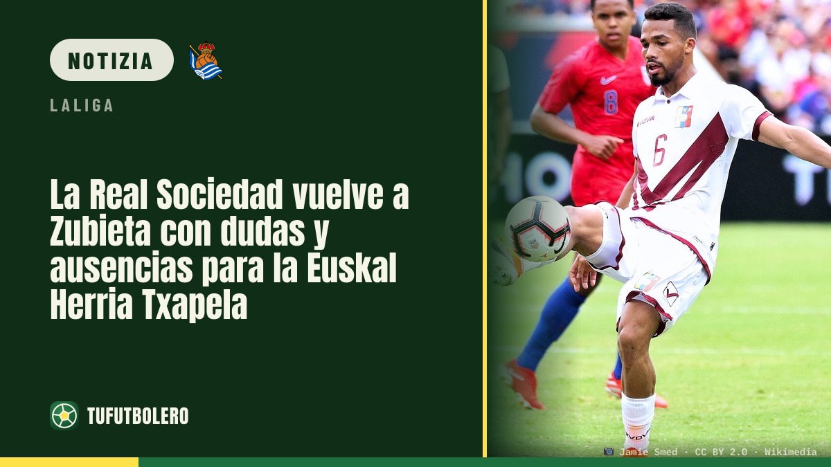 Real Sociedad riprendono gli allenamenti a Zubieta con assenze e dubbi