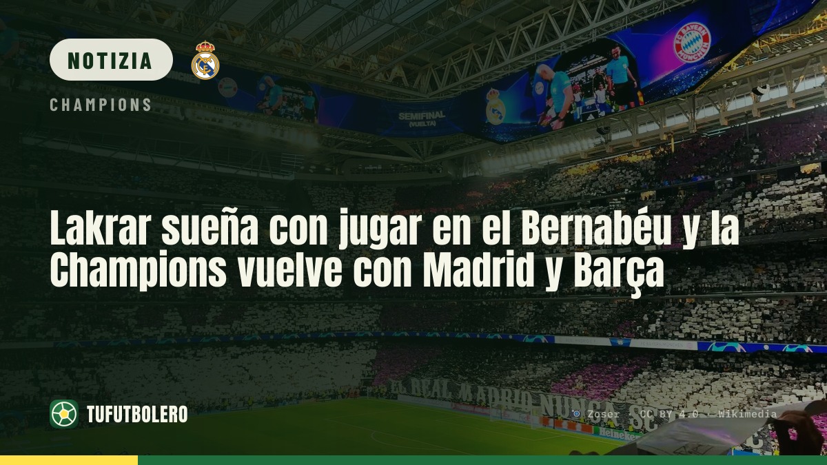 Lakrar sogna il Bernabéu: Champions al via con Real Madrid e Barça
