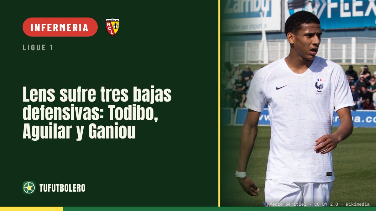 Lens ko in difesa: tre infortunati, Todibo, Aguilar e Ganiou