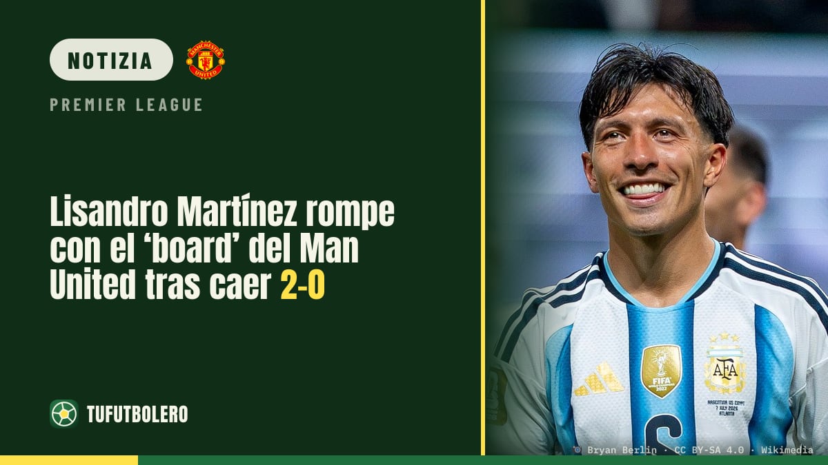 Lisandro Martínez attacca il board del Man United dopo il 2-0