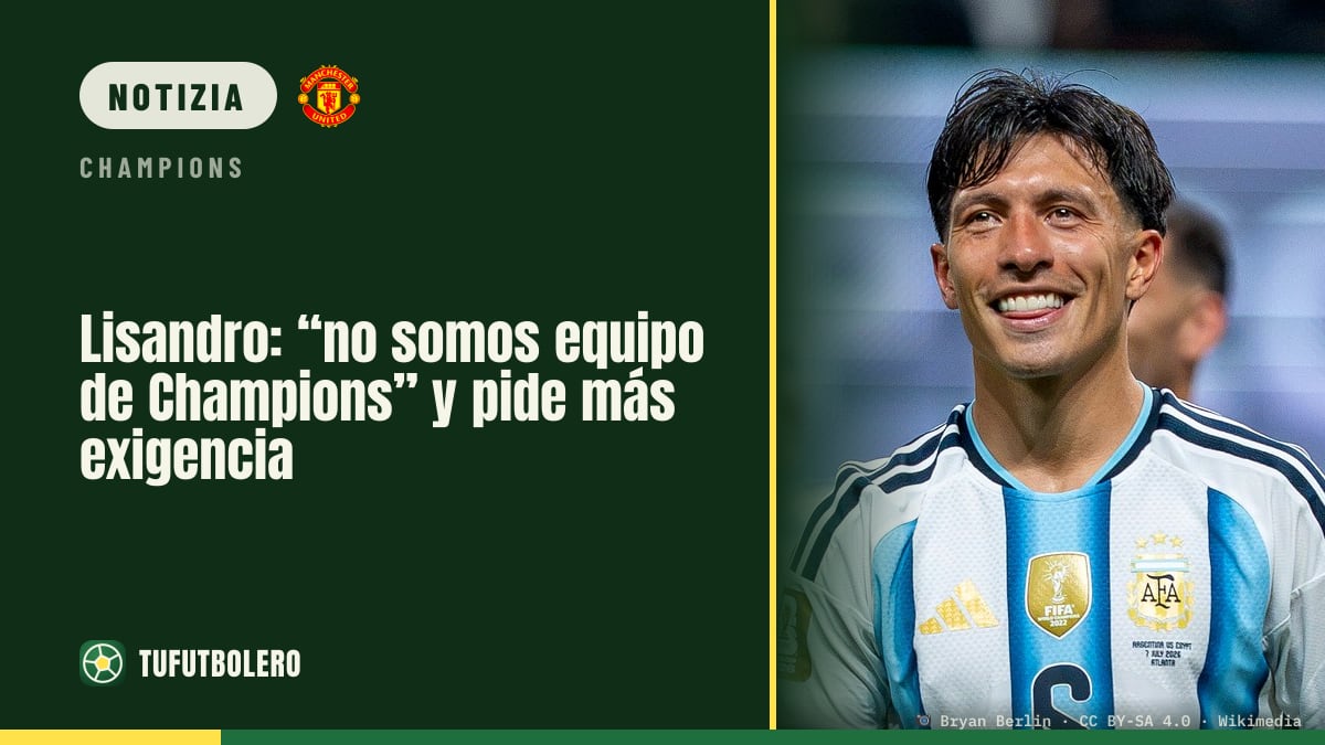 Lisandro attacca il Man United: “non siamo da Champions”