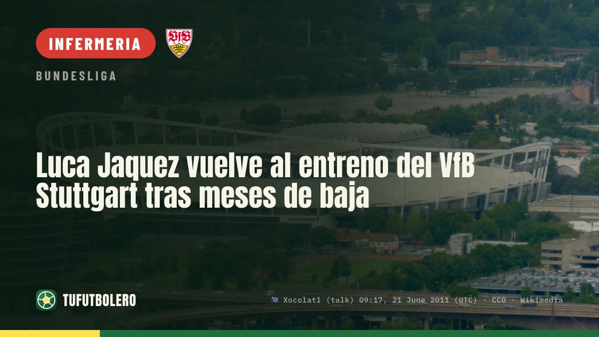 Luca Jaquez torna ad allenarsi con il gruppo del VfB Stuttgart dopo mesi