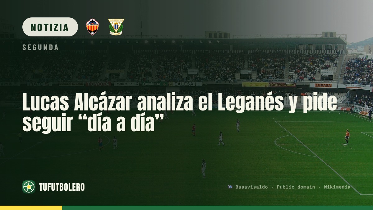 Lucas Alcázar guarda al Leganés: “importante essere pronti”