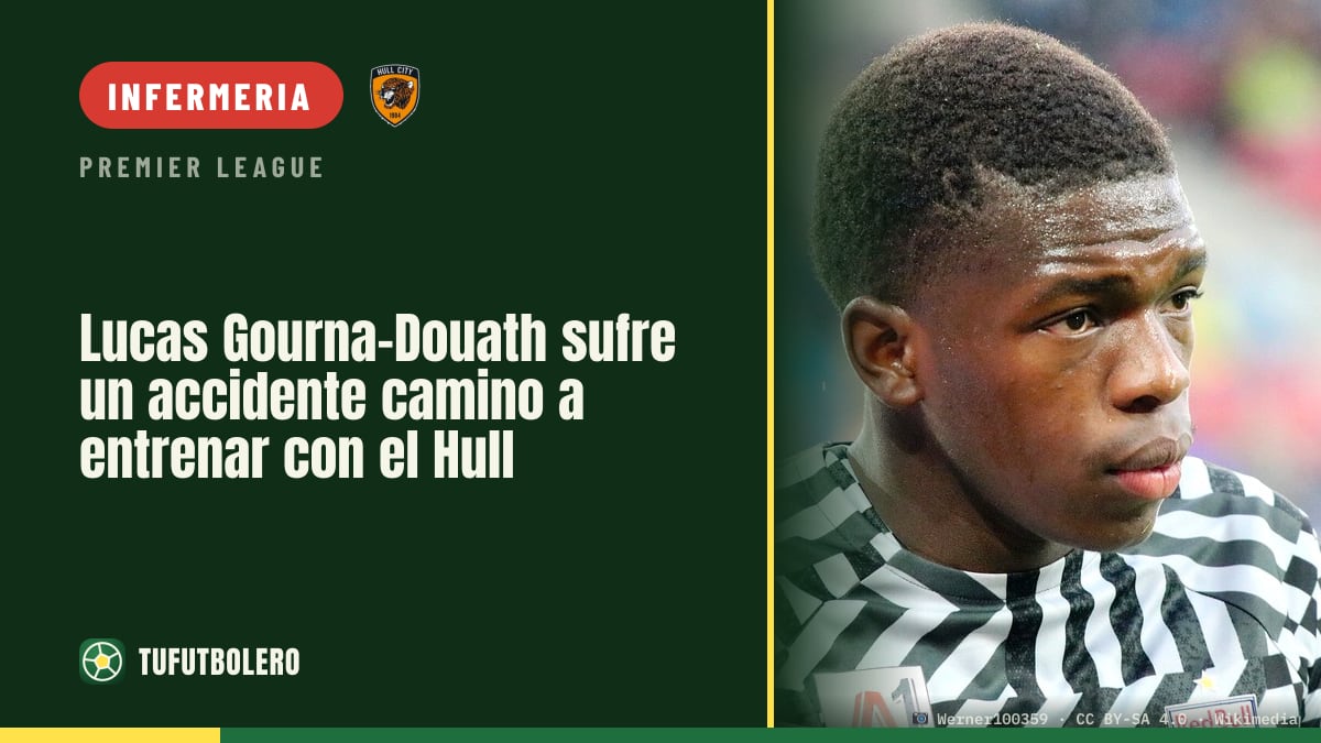 Lucas Gourna-Douath, incidente in strada verso gli allenamenti con il Hull