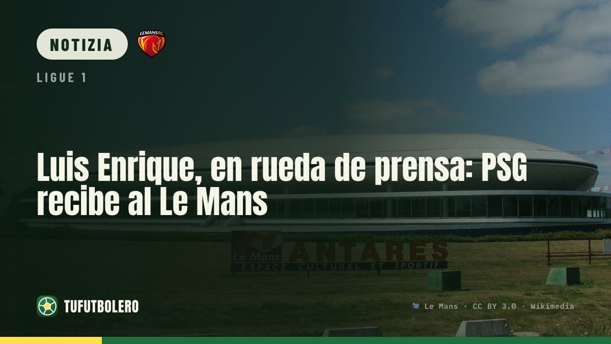 Luis Enrique in conferenza: il PSG ospita il Le Mans