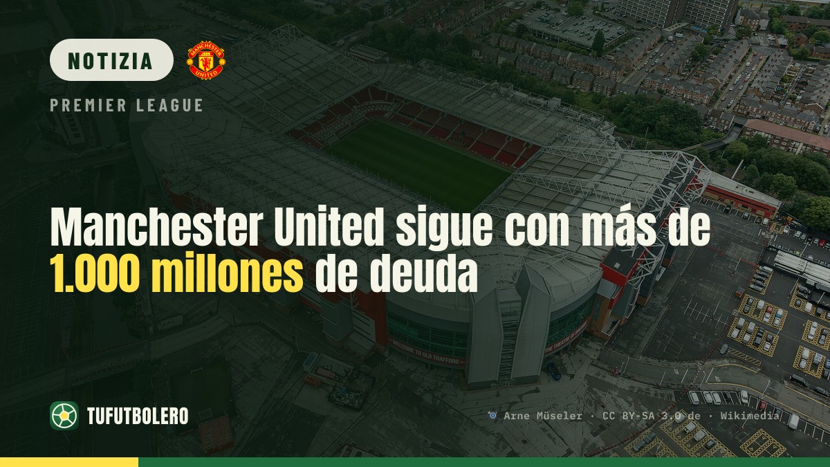 Man Utd, debito sopra £1 mld nonostante i lavori allo stadio