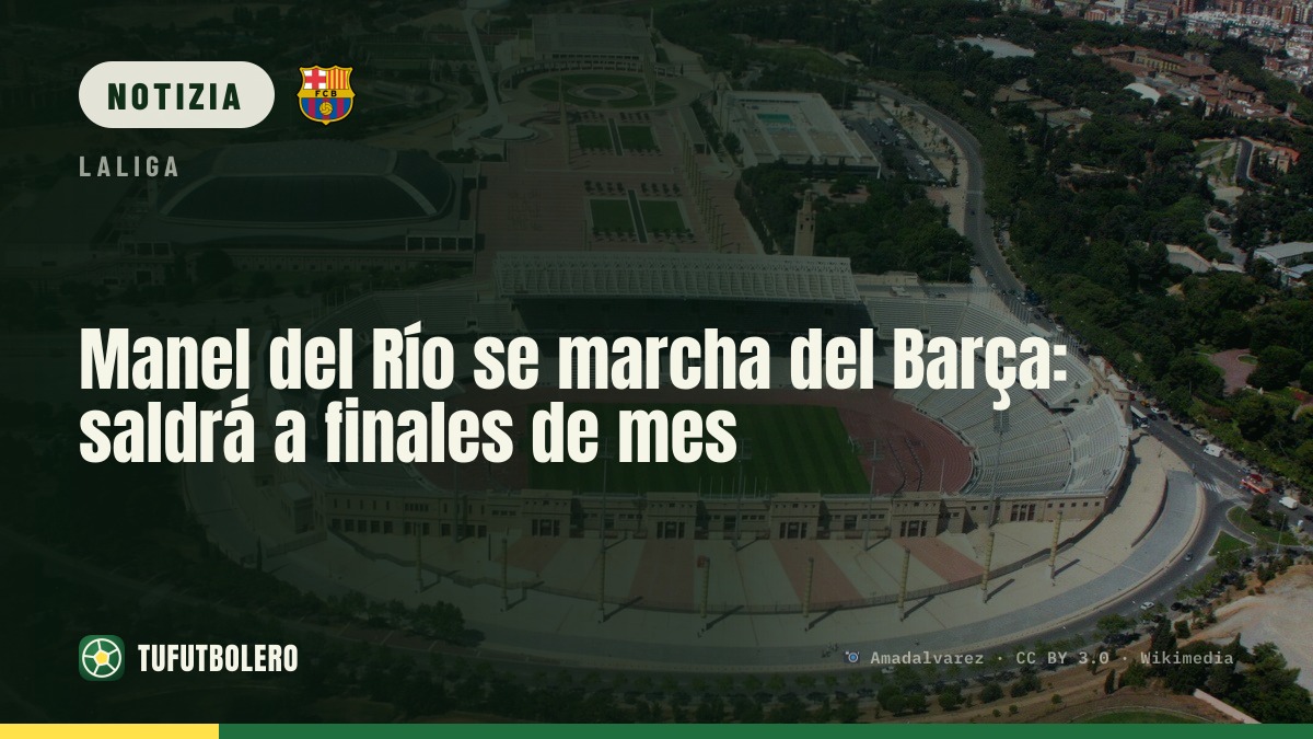 Manel del Río lascia il Barça: il CEO se ne va a fine mese