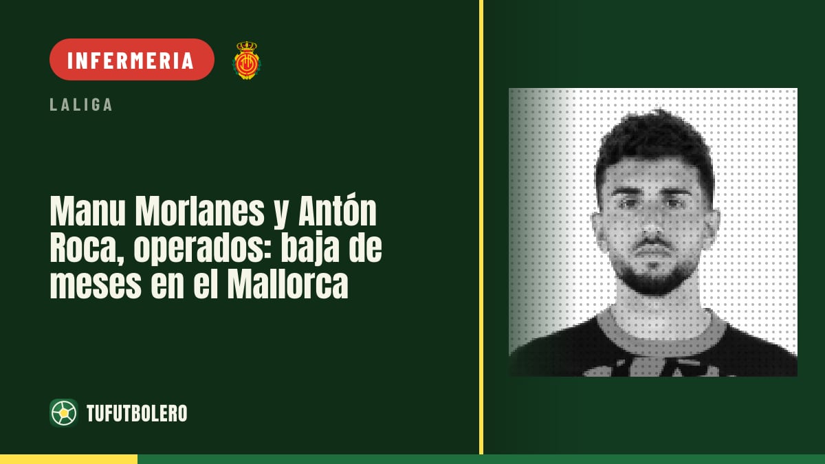 Manu Morlanes e Antoniu Roca operati: stop di mesi per il Mallorca