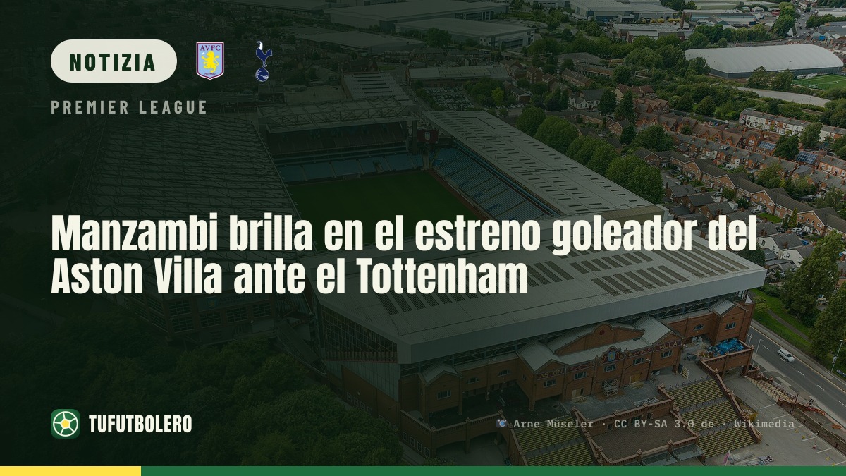 Manzambi decisivo: il Villa affonda il Tottenham al primo successo