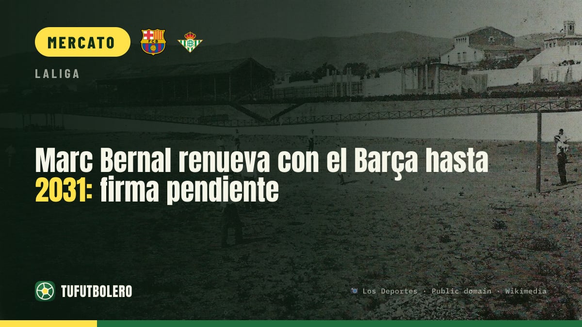 Marc Bernal rinnoverà con il Barça fino al 2031: manca solo la firma