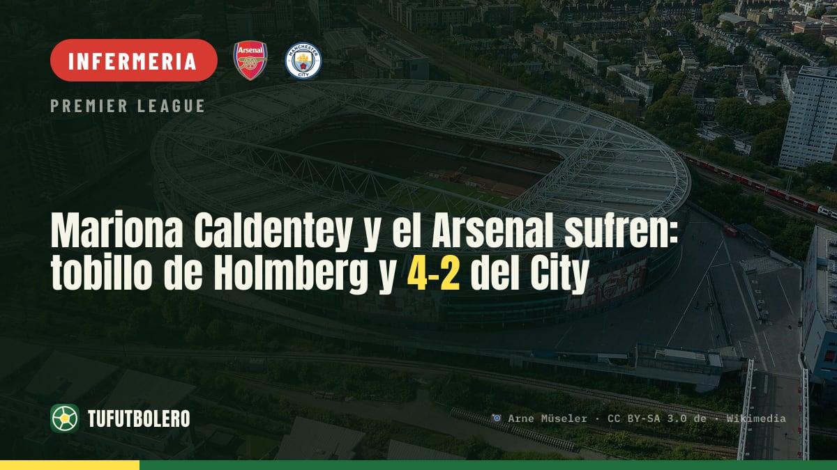 Mariona Caldentey e Arsenal ko: caviglia di Holmberg e 4-2 del City