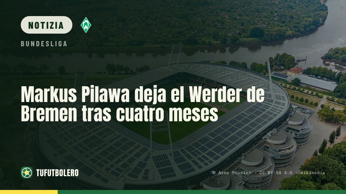 Markus Pilawa lascia il Werder Brema dopo poco più di quattro mesi