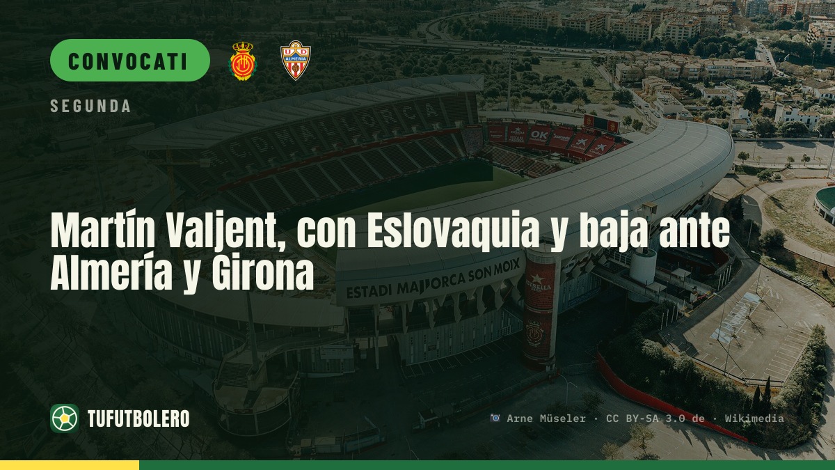 Martín Valjent con la Slovacchia, salta Almería e Girona