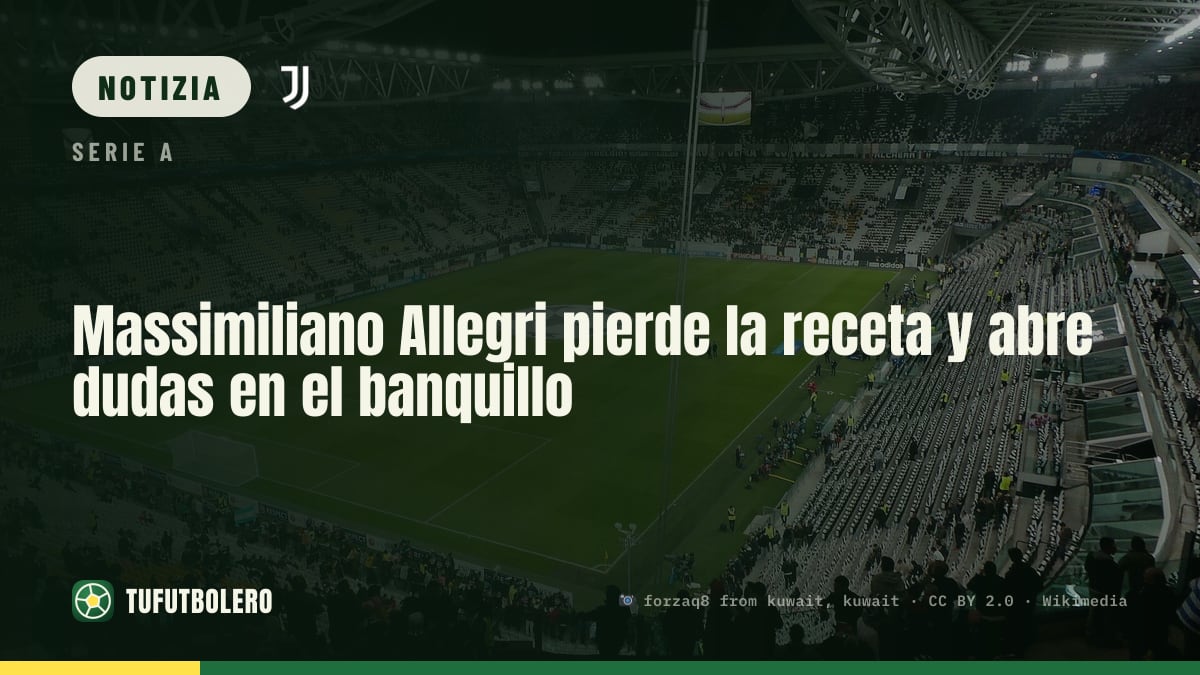 Massimiliano Allegri perde la “ricetta”: cresce il dubbio sulla Juve