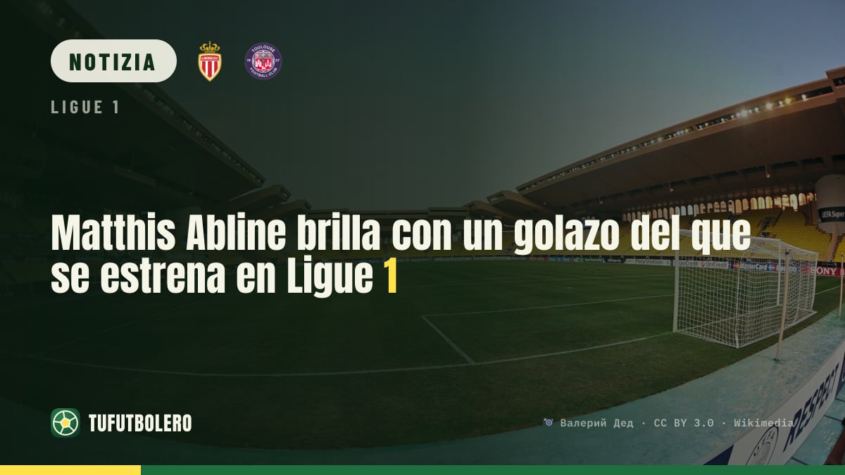 Matthis Abline incanta: gol magnifico al debutto con il Monaco