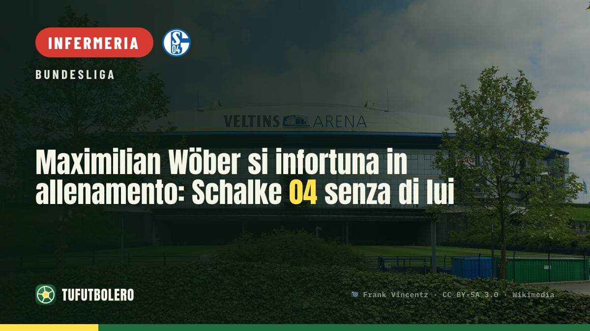 Maximilian Wöber si infortuna in allenamento: Schalke 04 senza di lui