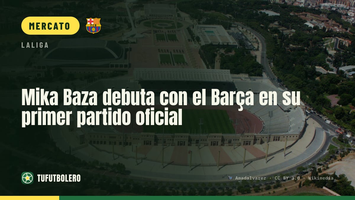 Mika Baza debutta con il Barça: i primi minuti contro l’Olot