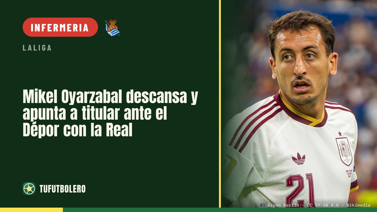 Mikel Oyarzabal riposa e punta al titolare contro il Deportivo con la Real