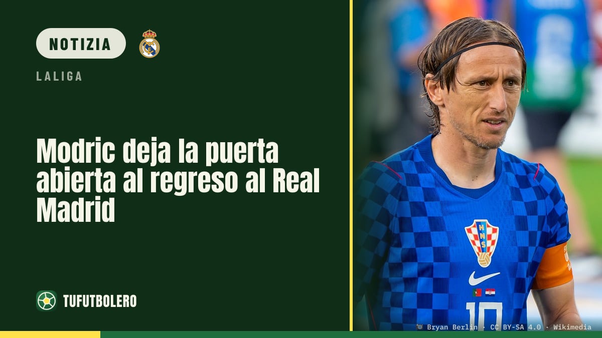 Modrić apre al ritorno al Real Madrid: “Sarebbe un sogno”