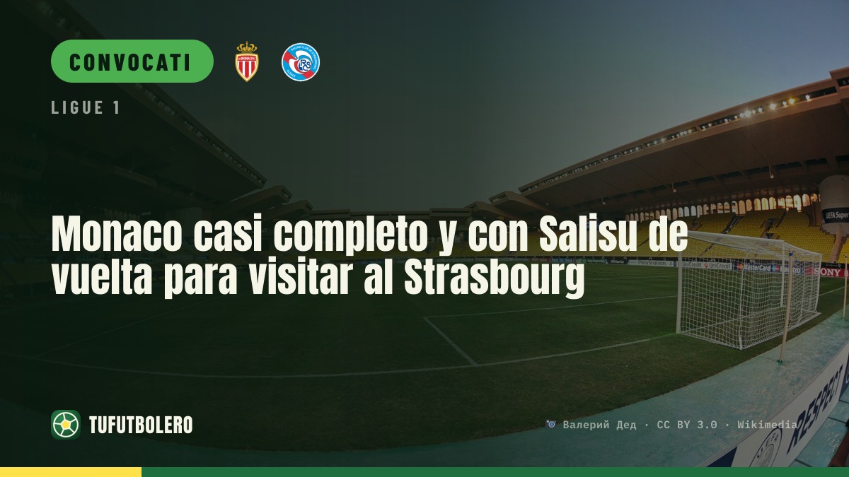 Monaco quasi al completo con Salisu di ritorno per Strasburgo