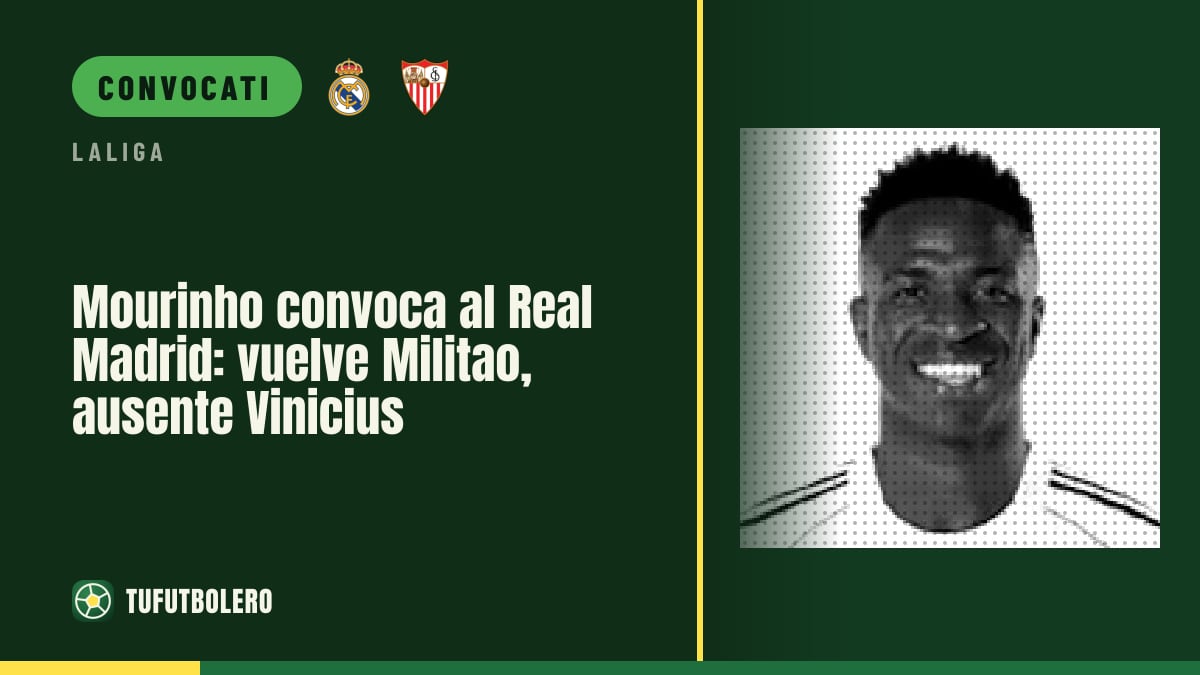 Convocazione del Real Madrid per il Sevilla: rientra Militão, out Vinícius