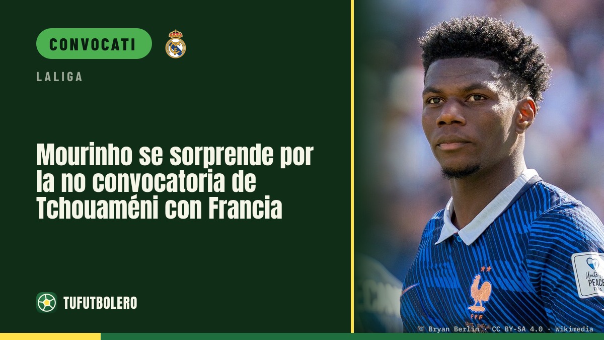 Mourinho resta sorpreso: Tchouaméni non convocato con la Francia