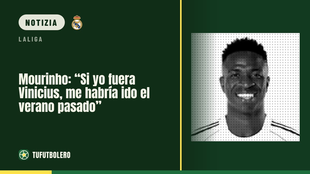 Mourinho: “Se fossi stato io, Vinicius sarei partito lo scorso estate”