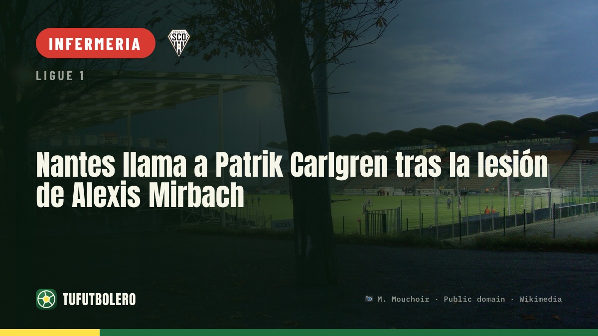 Nantes richiama Patrik Carlgren dopo l’infortunio di Alexis Mirbach