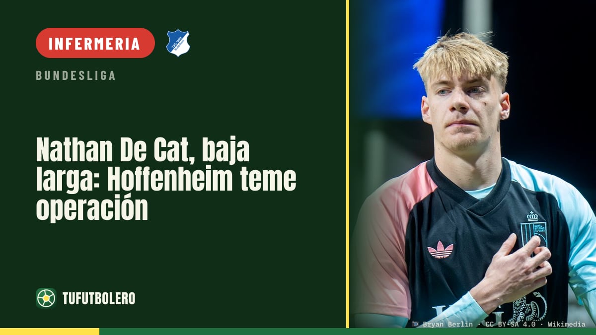 Nathan De Cat ko a lungo: Hoffenheim teme l’operazione