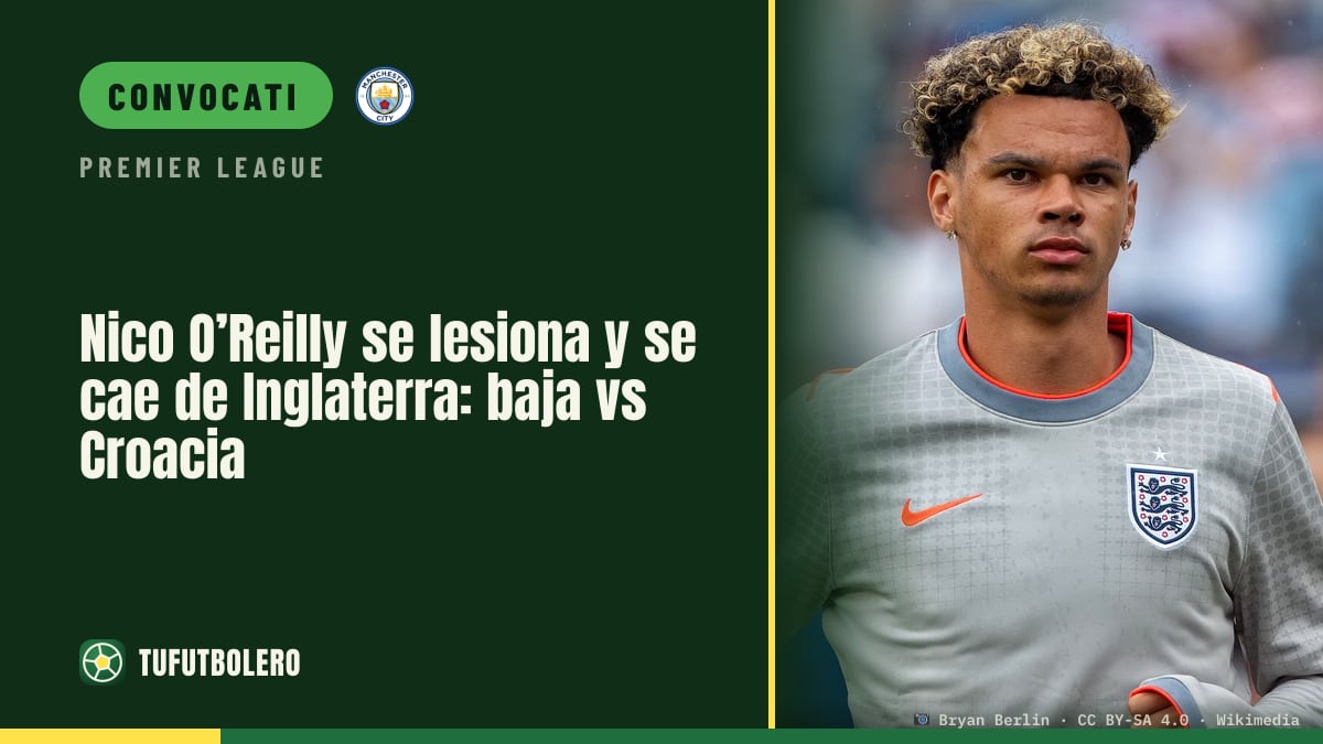 Nico O’Reilly infortunato, salta la due gare finali dell’Inghilterra