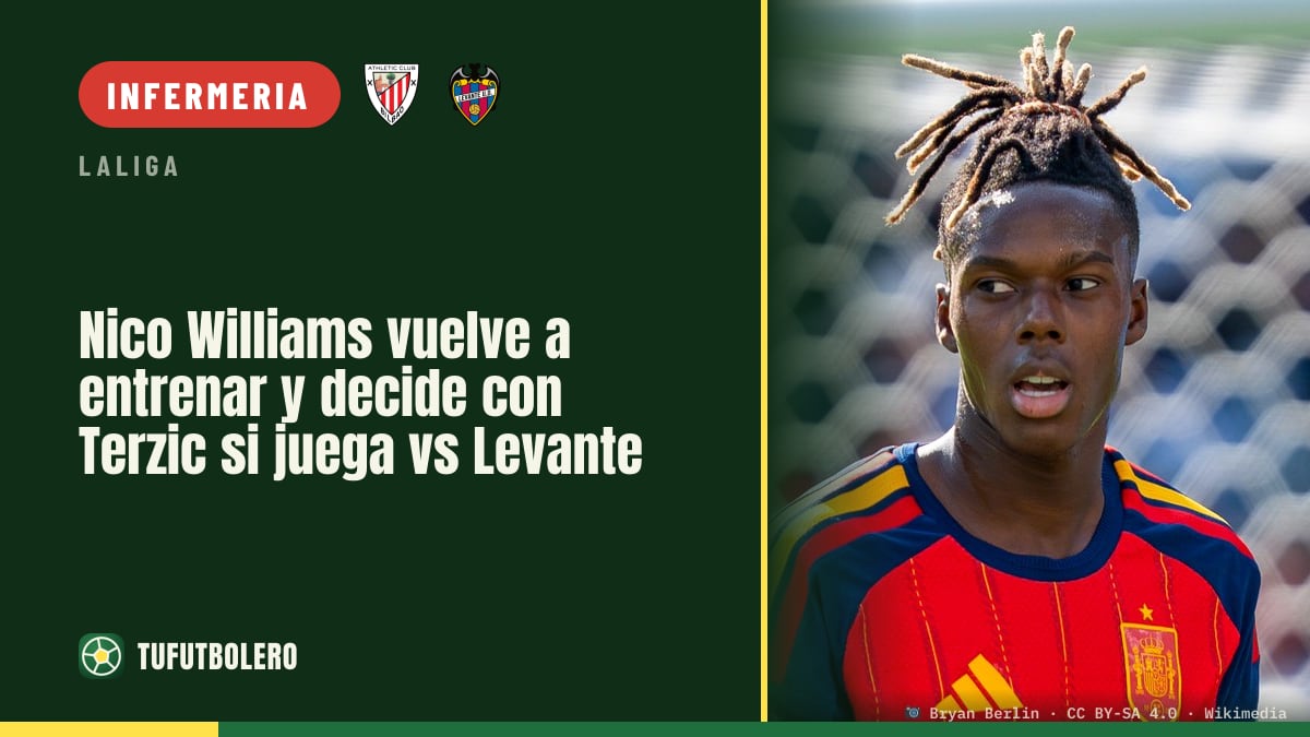 Nico Williams torna ad allenarsi e lascia a Terzic la scelta per Levante