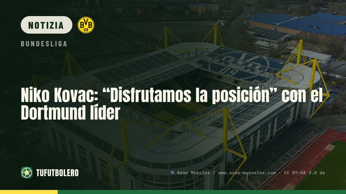 Niko Kovac: “Godiamoci per ora la posizione” col Dortmund al comando