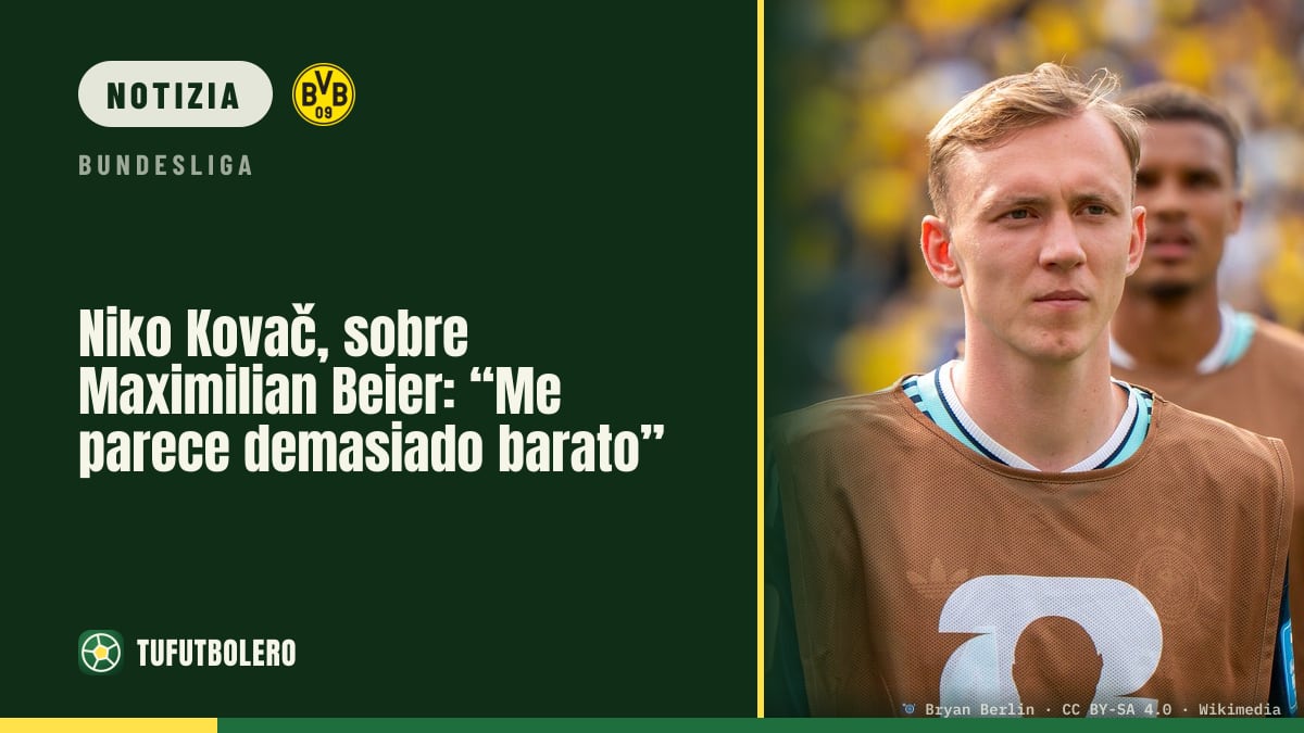 Niko Kovač su Maximilian Beier: “Per me è troppo facile”