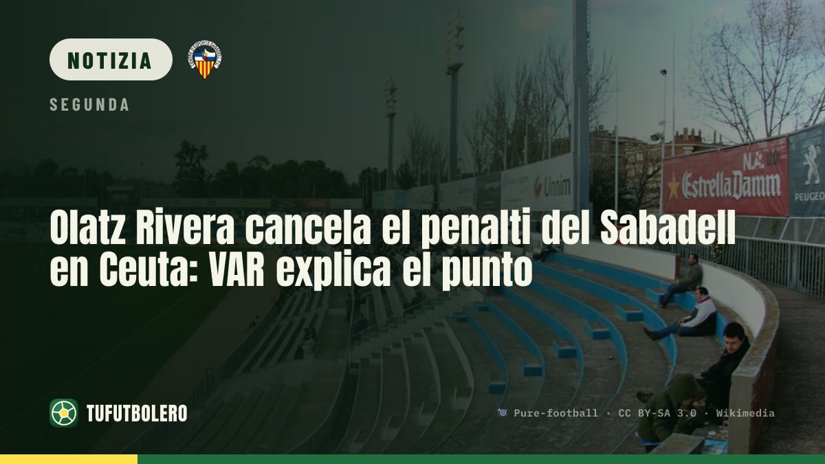 Olatz Rivera annulla il rigore del Sabadell al Ceuta: VAR spiega il punto d’impatto