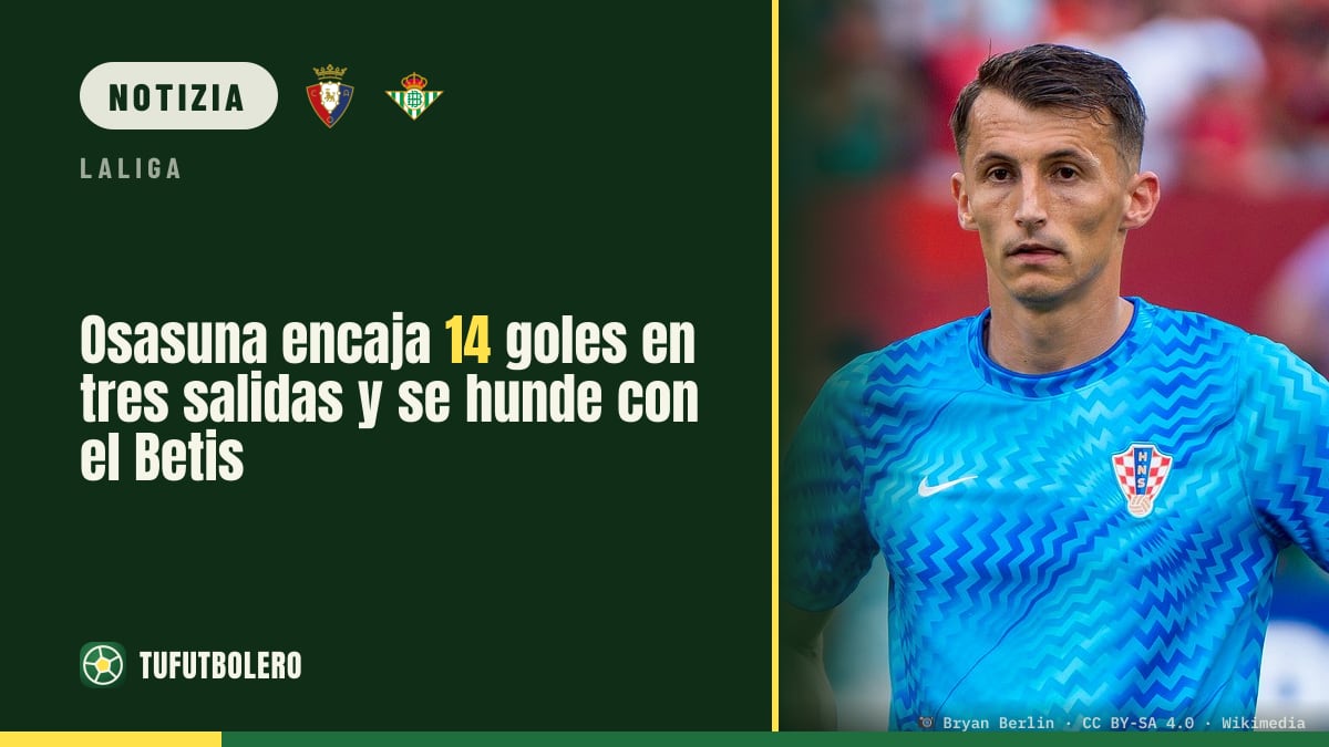 Osasuna in crisi: 14 gol subiti nelle ultime tre trasferte, cade col Betis