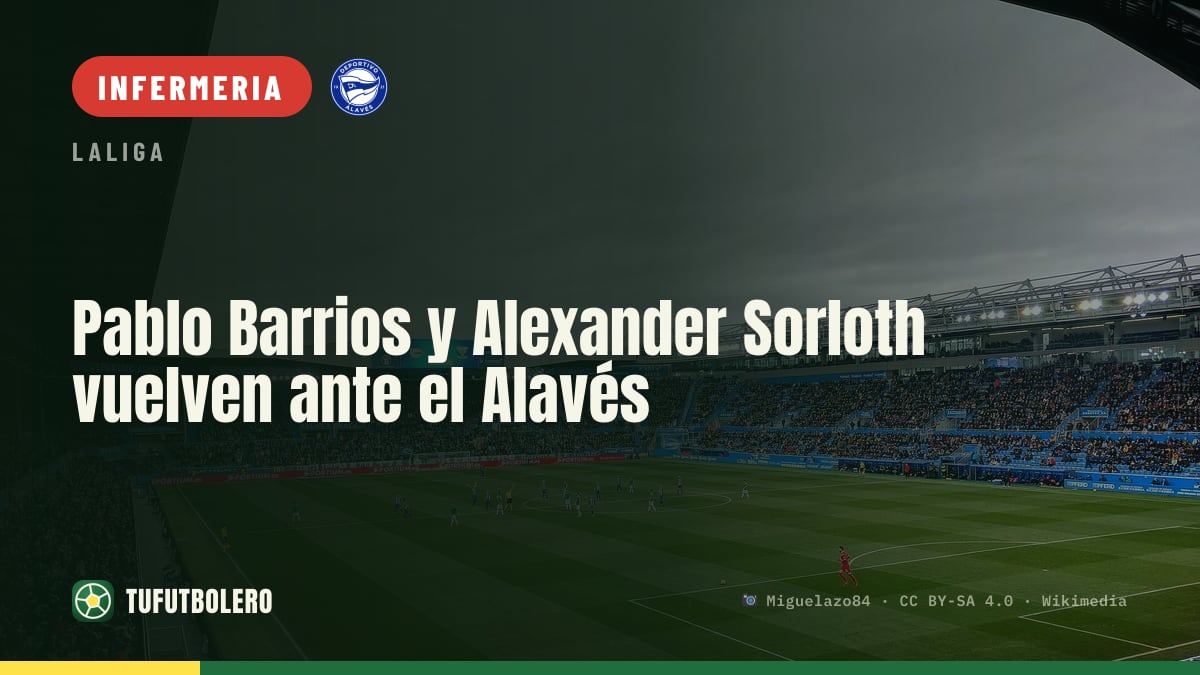 Pablo Barrios e Alexander Sorloth tornano contro l’Alavés